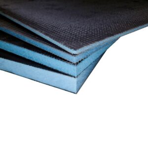 Certificirane izolacijske ploče za ispod grijaćih mreža sprječavaju gubitak topline u pod i istovremeno značajno ubrzavaju odaziv sustava grijanja. Prikladne i za vlažne prostorije.